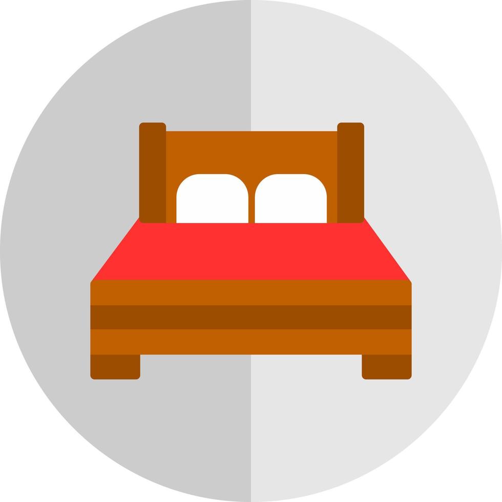 diseño de icono de vector de cama