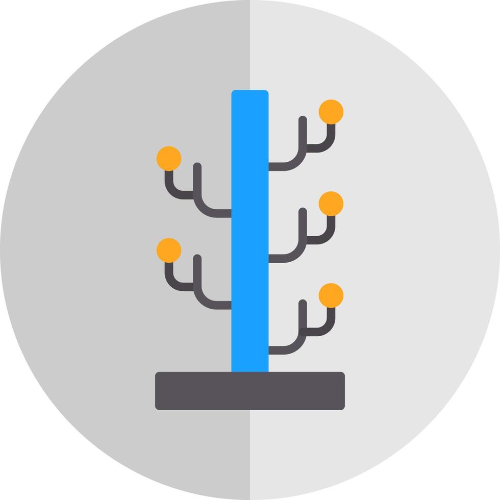 Coat Stand Vector Icon Design