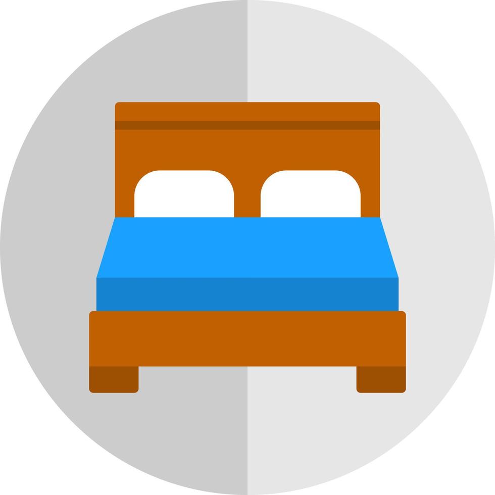 Bed Vector Icon Design