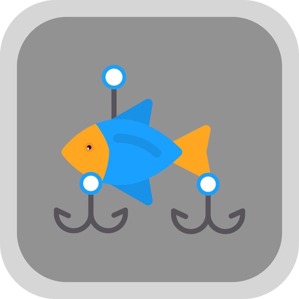 Fishing Baits Vector Icon Design