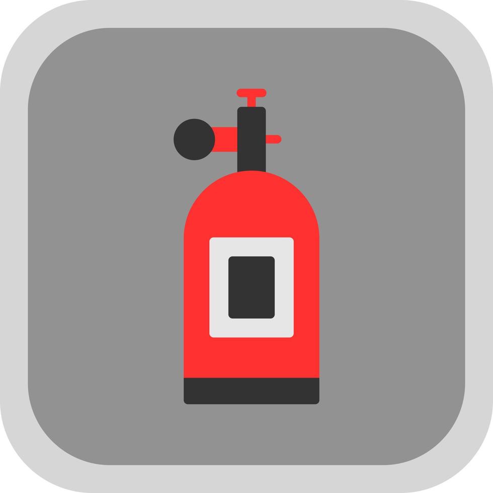 Oxygen Tank Vector Icon Design