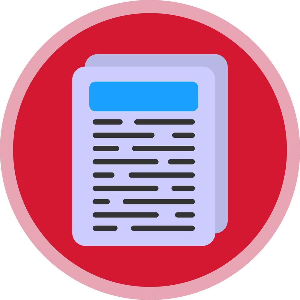 Document Vector Icon Design