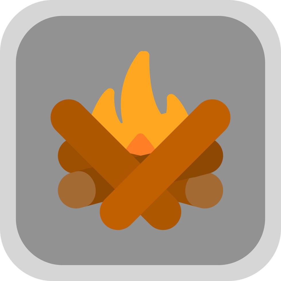 Bonfire Vector Icon Design