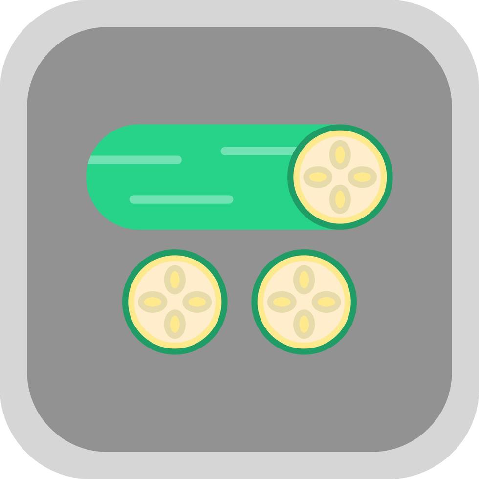 Cucumber Vector Icon Design