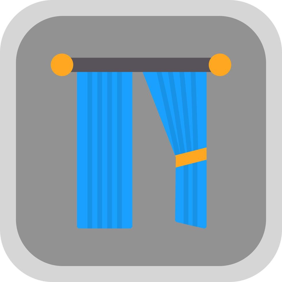 Curtain Vector Icon Design