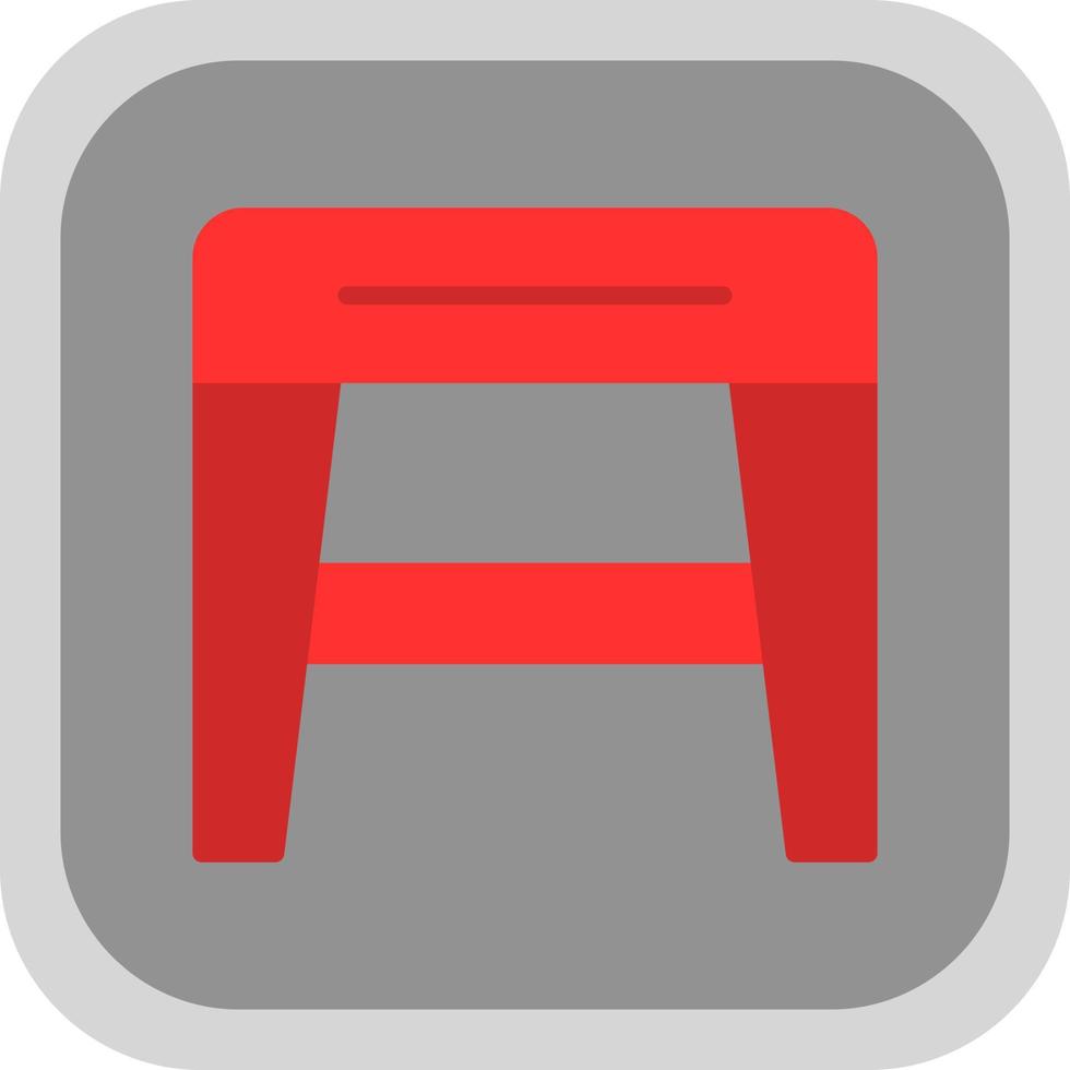 Stool f Vector Icon Design