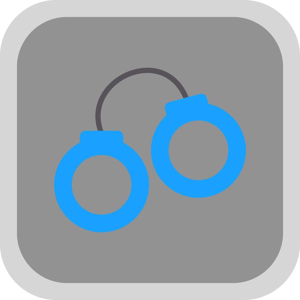 Handcuffs Vector Icon Design