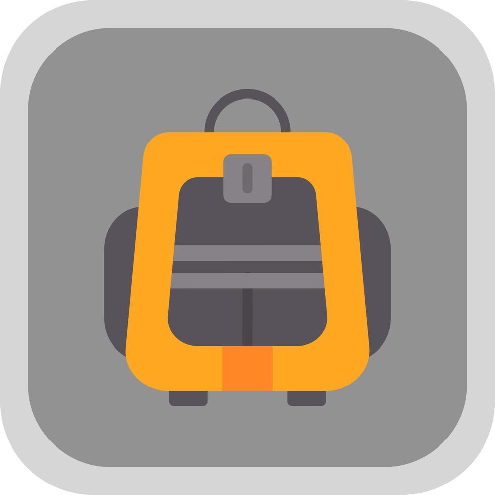 Backpacker Vector Icon Design