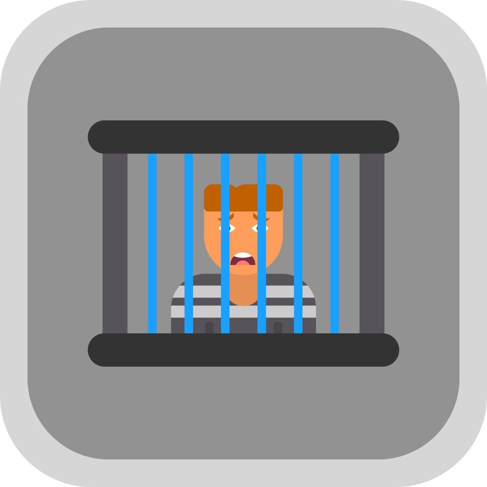 Prisoner Vector Icon Design