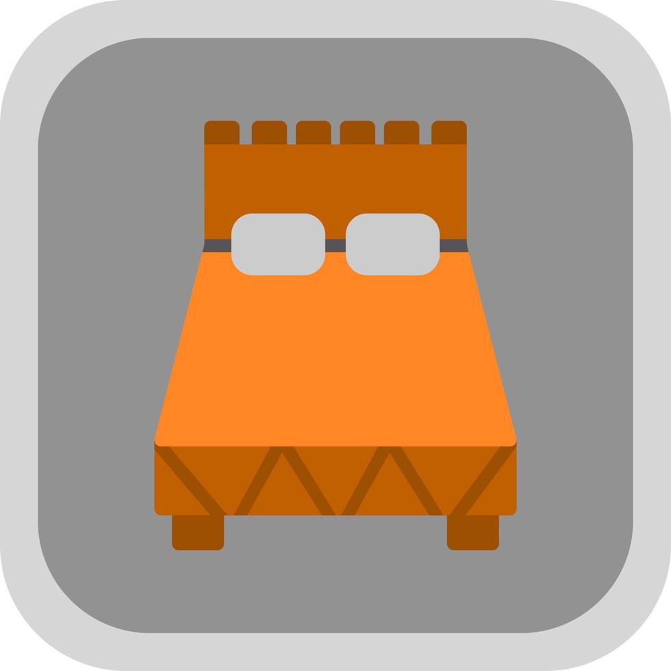 Bed Vector Icon Design