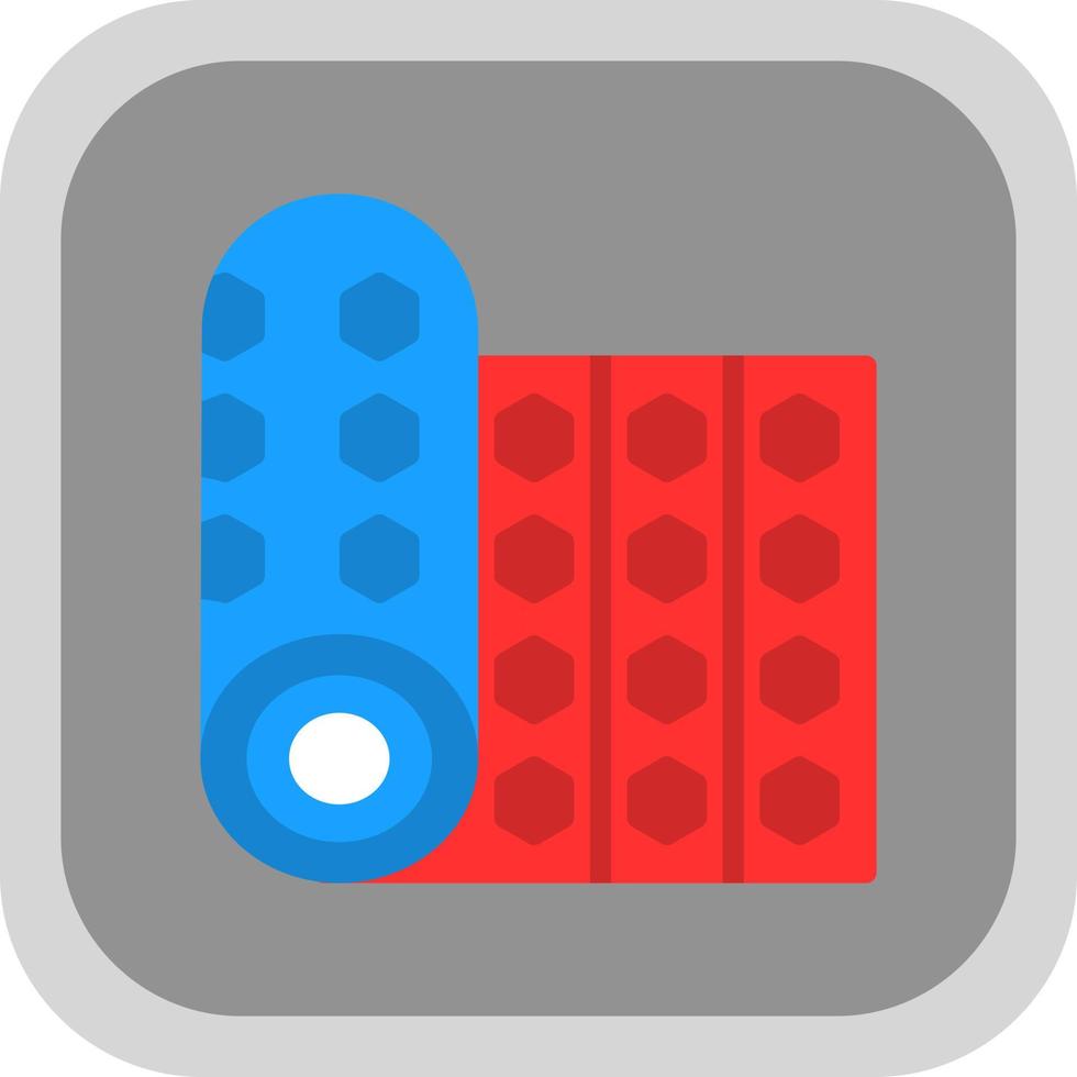 Sleeping Mat Vector Icon Design