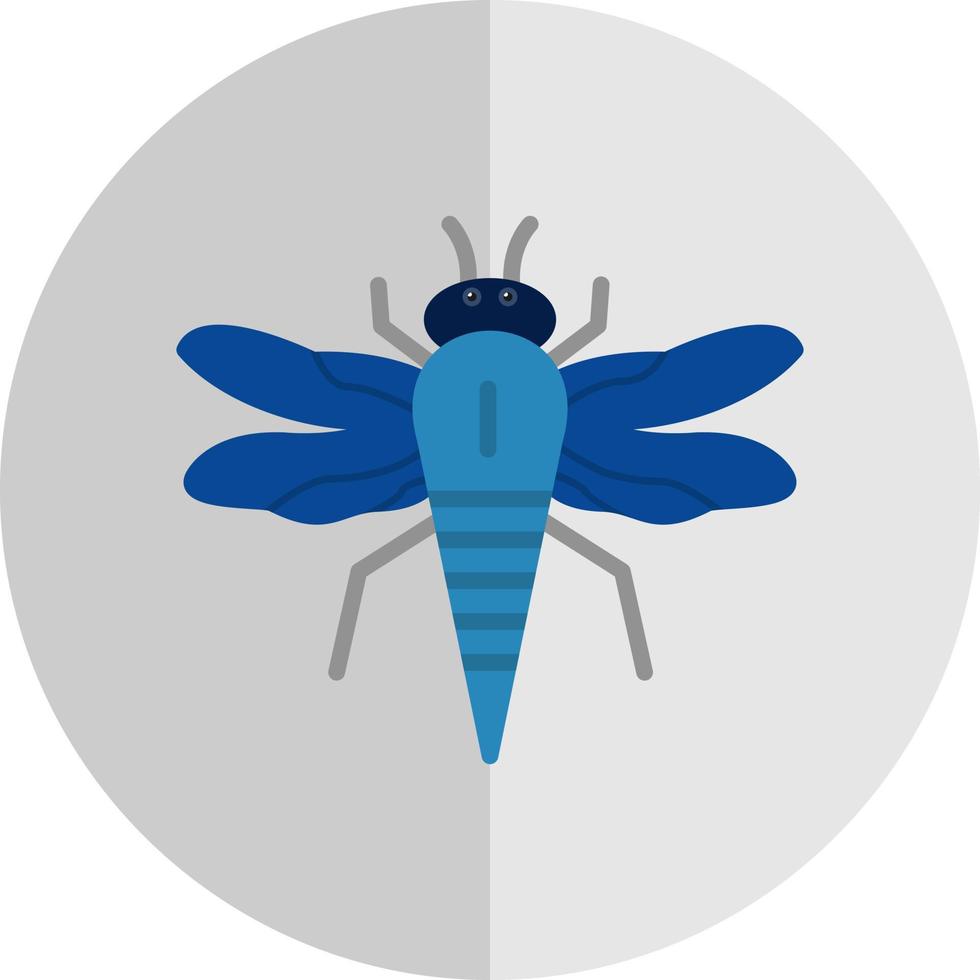 Dragonfly Vector Icon Design