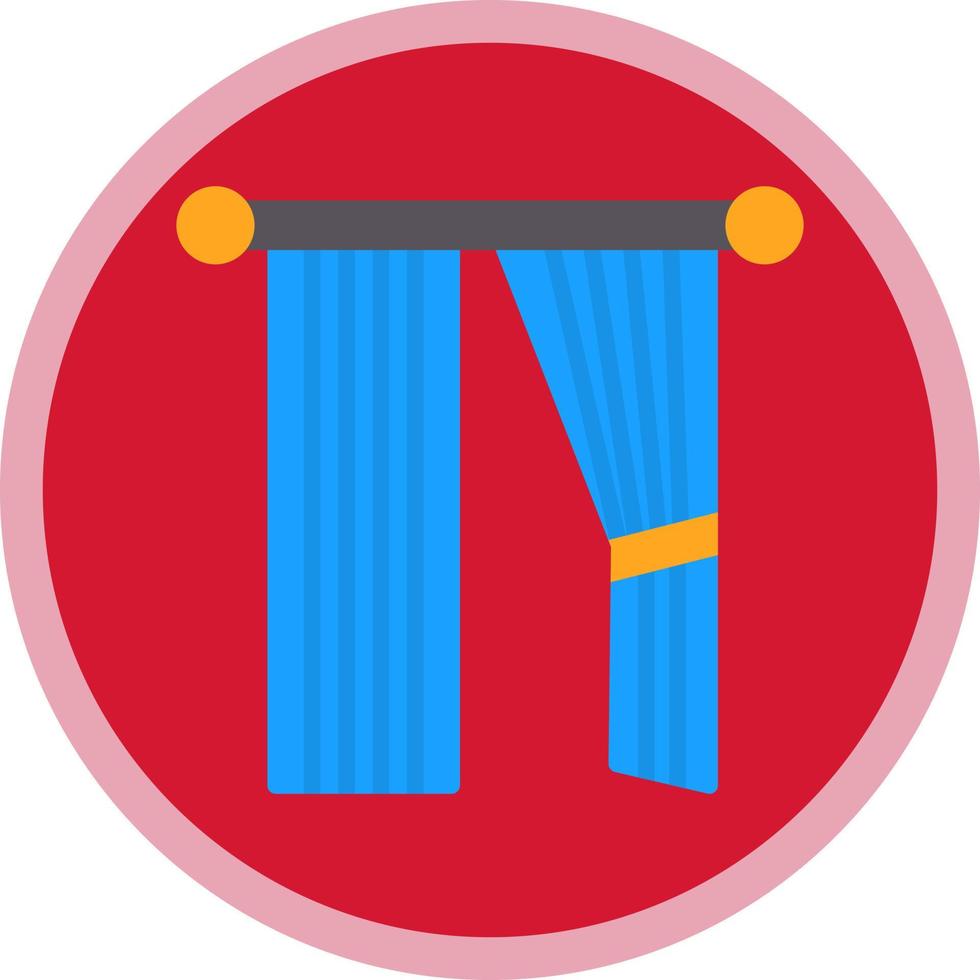 Curtain Vector Icon Design