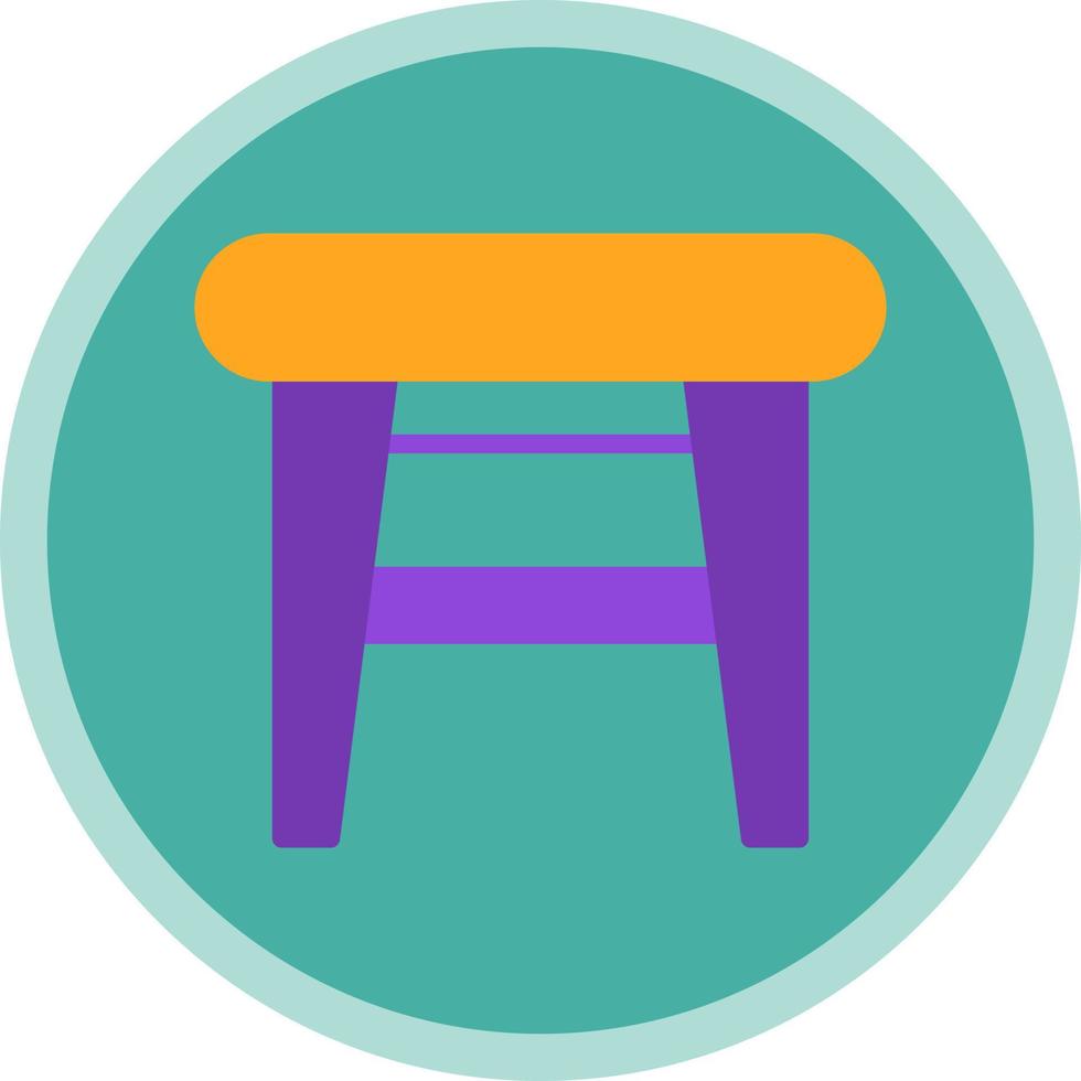 Stool Vector Icon Design