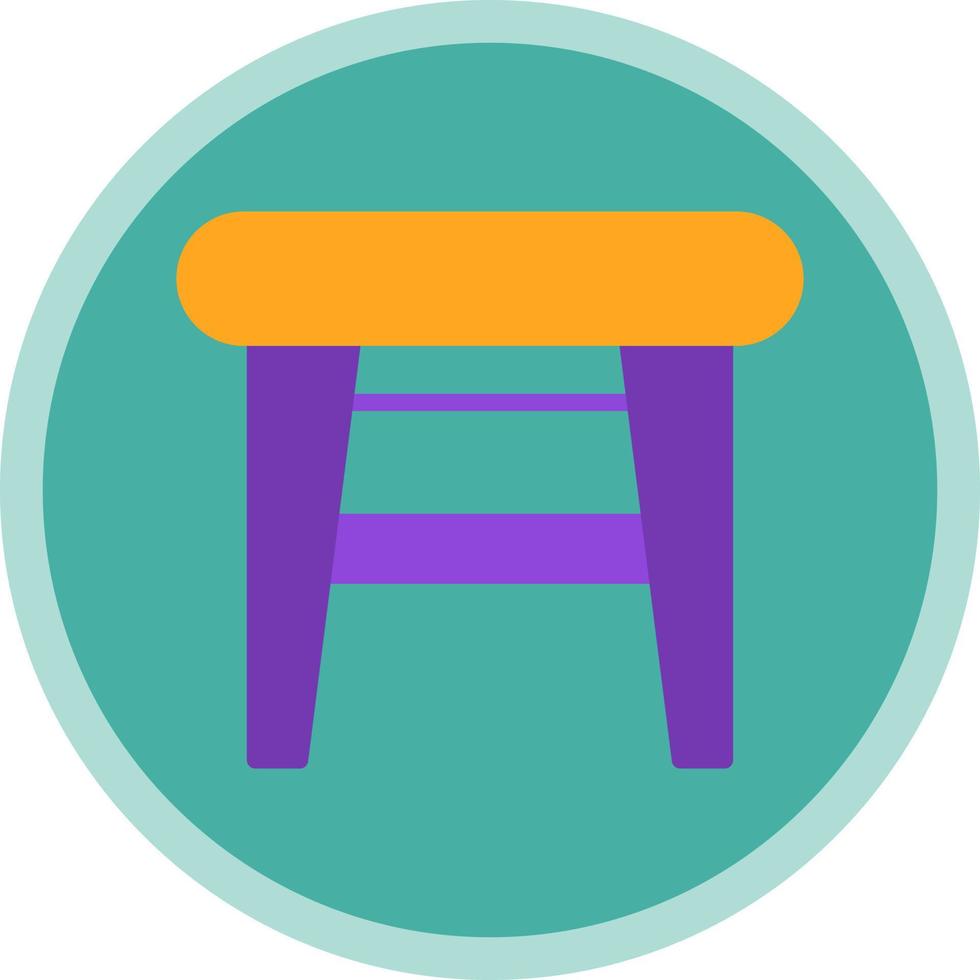 Stool Vector Icon Design