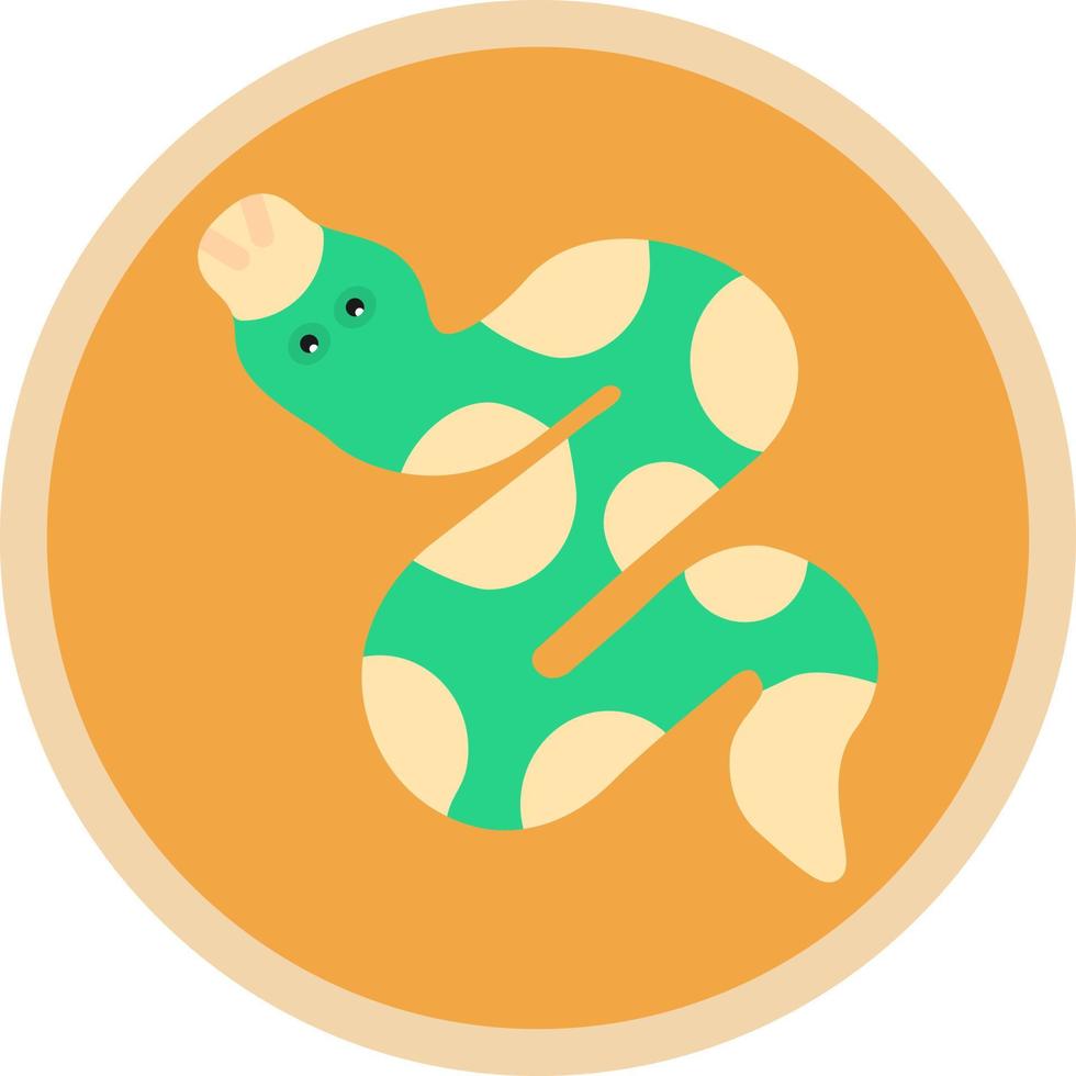 diseño de icono de vector de serpiente