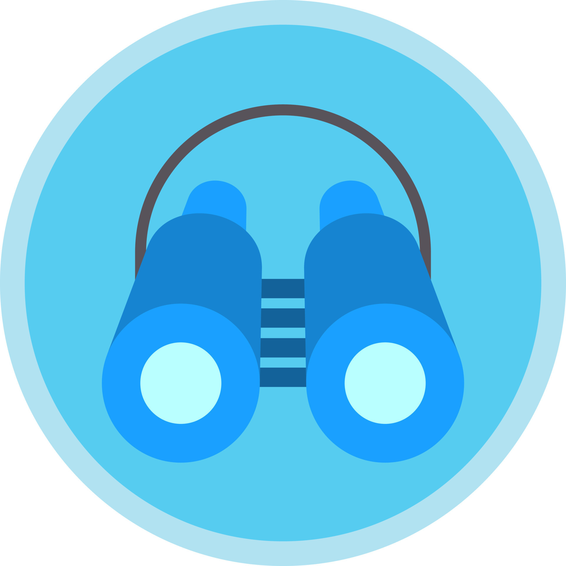 Binocular Vector Icon Design 21061299 Vector Art at Vecteezy