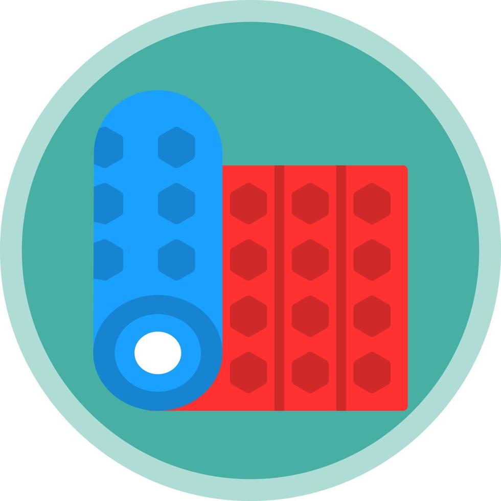 Sleeping Mat Vector Icon Design
