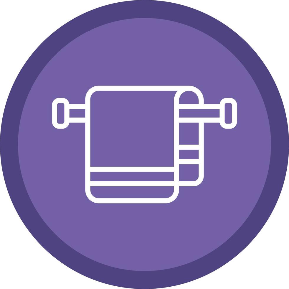Towel Vector Icon Design