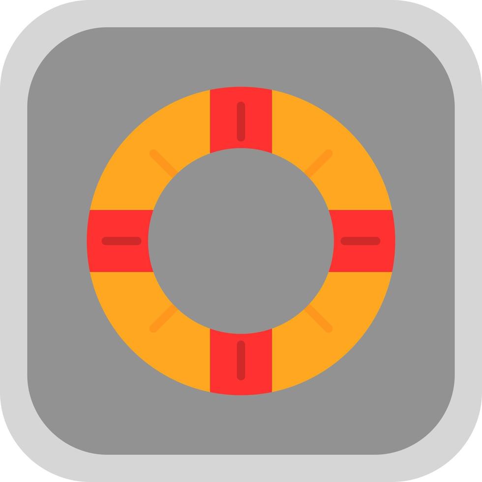 Lifebuoy Vector Icon Design