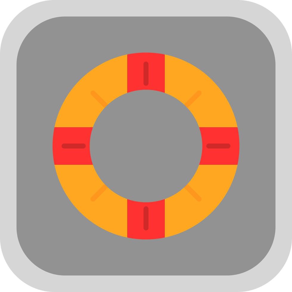 Lifebuoy Vector Icon Design