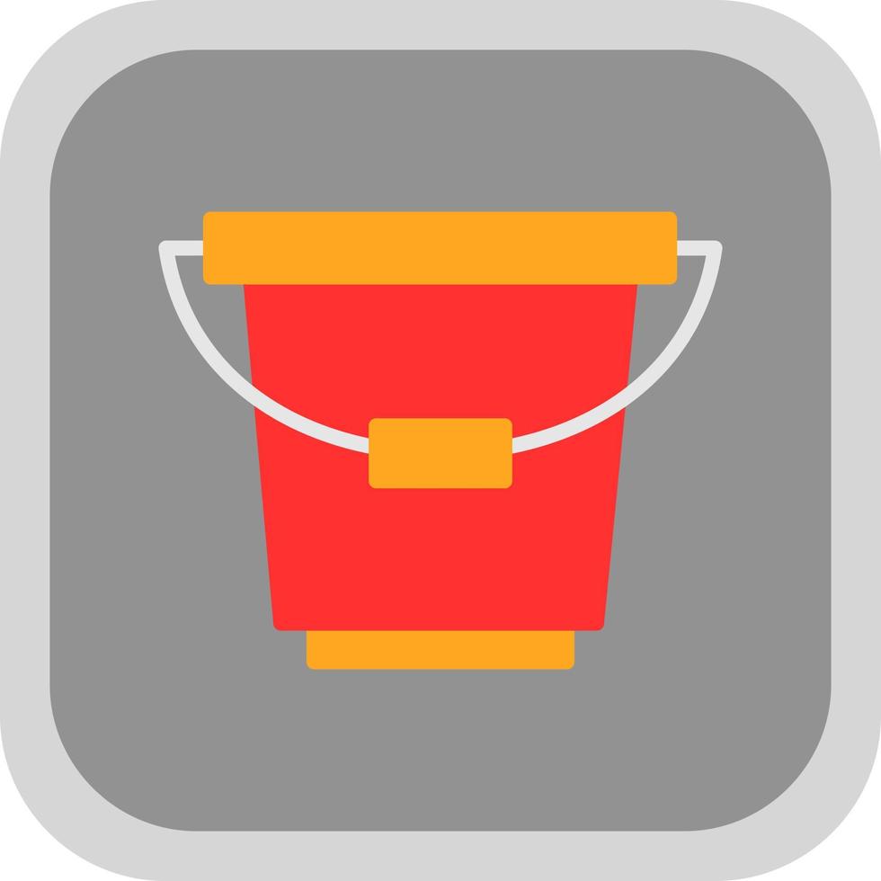 Bucket Vector Icon Design