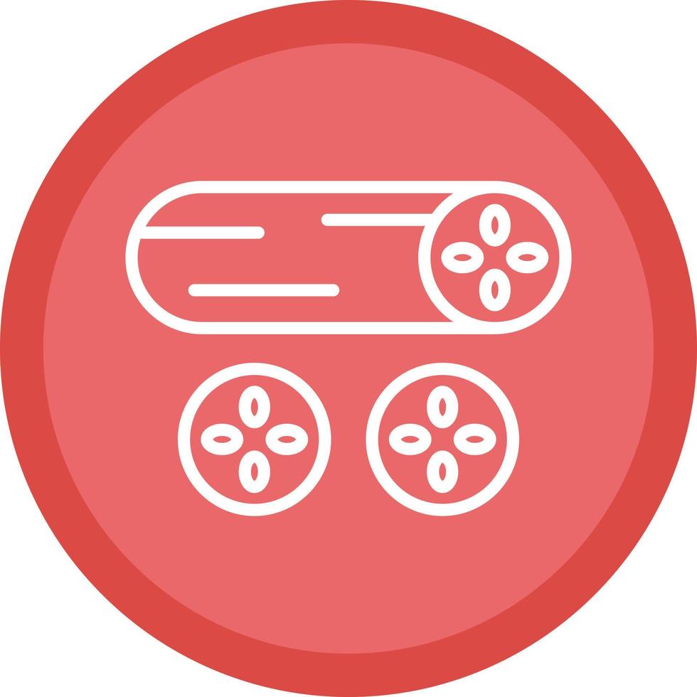 Cucumber Vector Icon Design