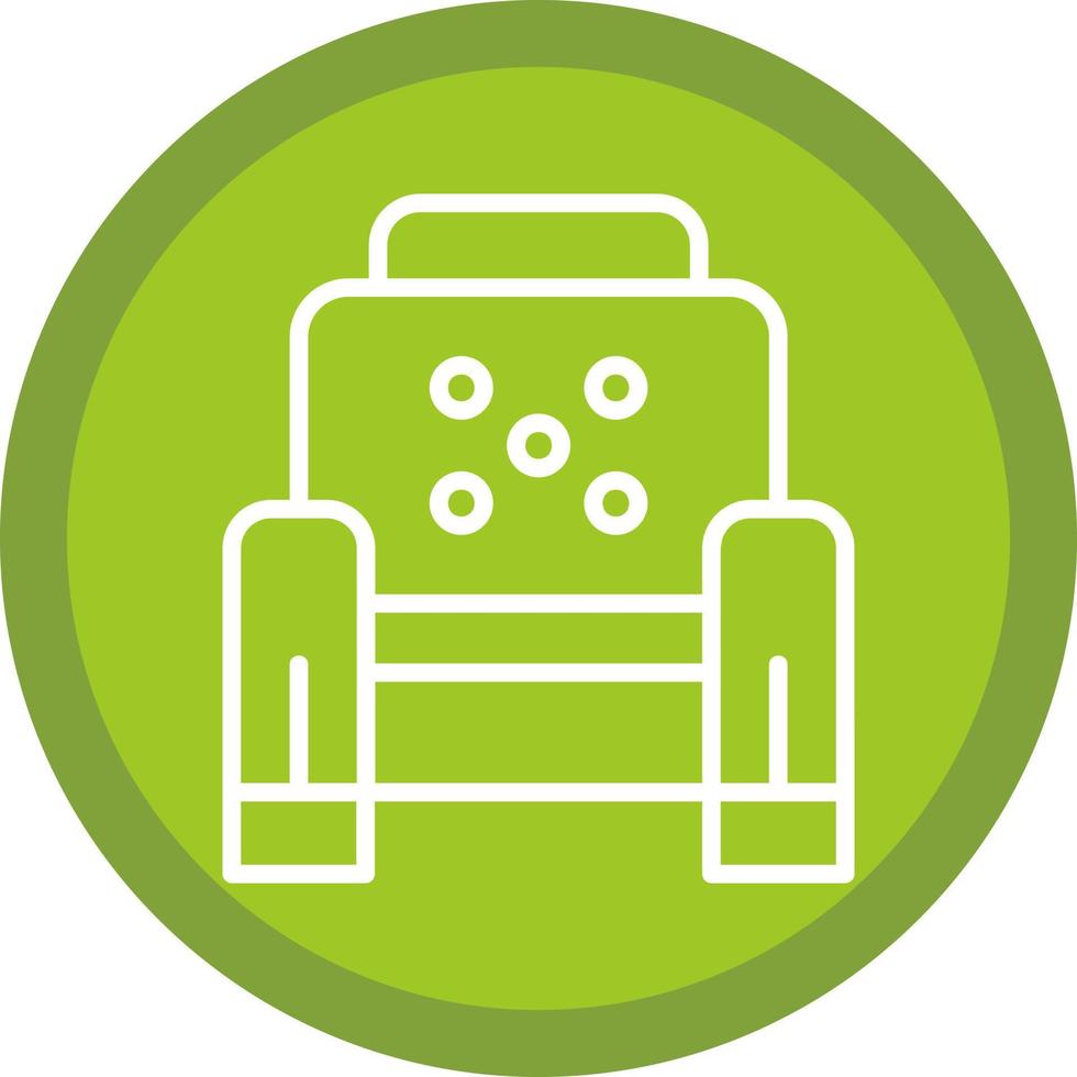 Armchair Vector Icon Design