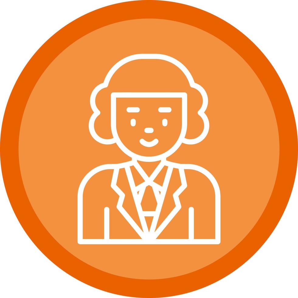 Judge Vector Icon Design