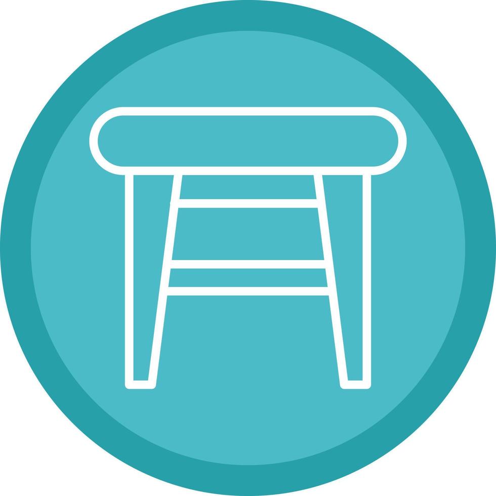Stool Vector Icon Design