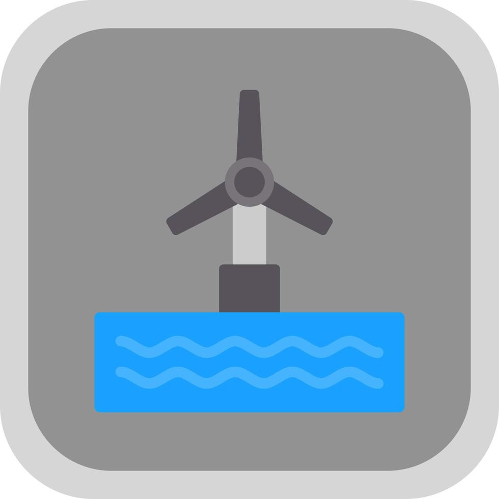 Turbine Vector Icon Design