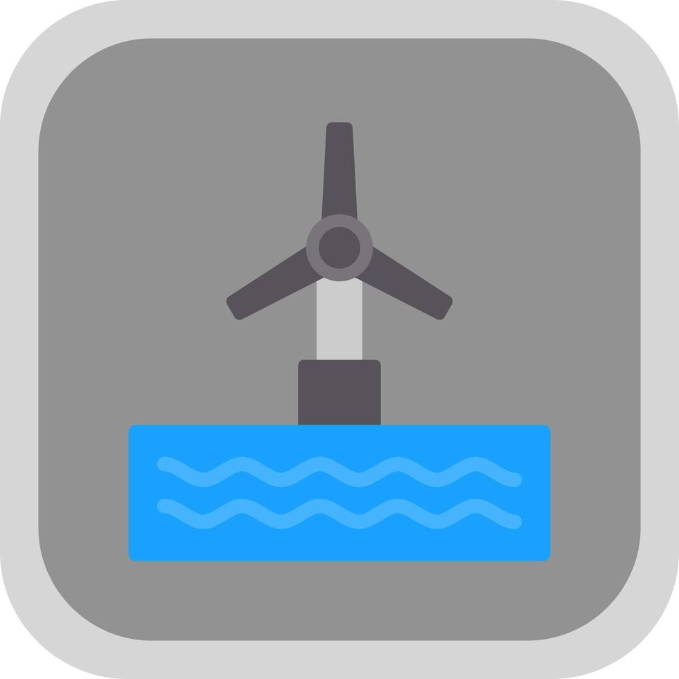 Turbine Vector Icon Design