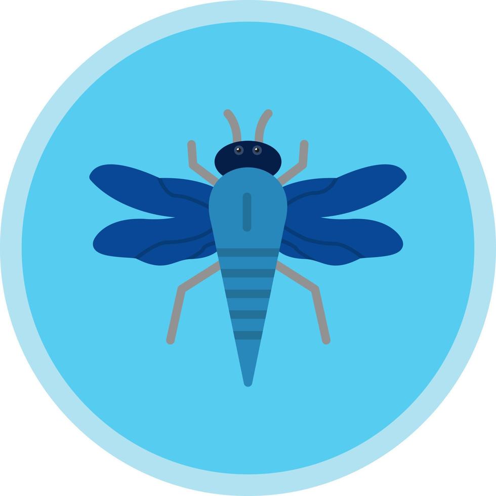 Dragonfly Vector Icon Design
