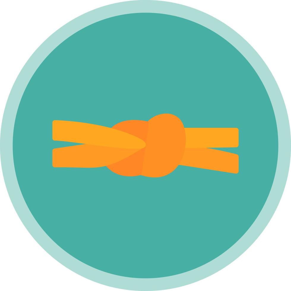 Reef Knot Vector Icon Design