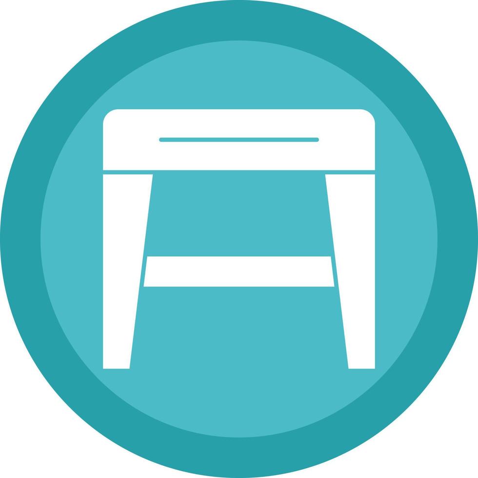 Stool f Vector Icon Design