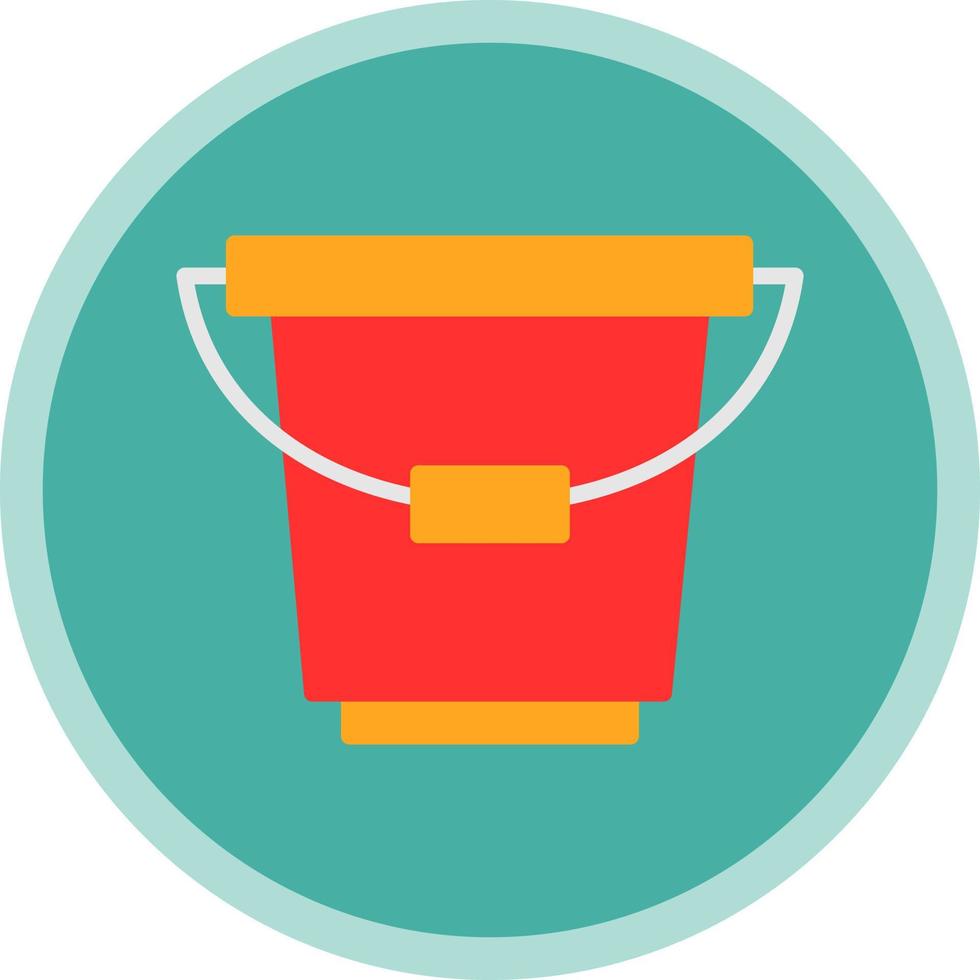 Bucket Vector Icon Design