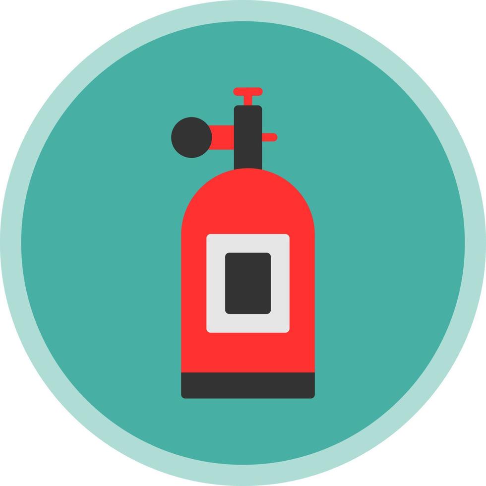 Oxygen Tank Vector Icon Design