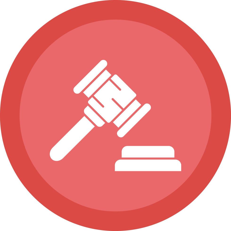 diseño de icono de vector de justicia