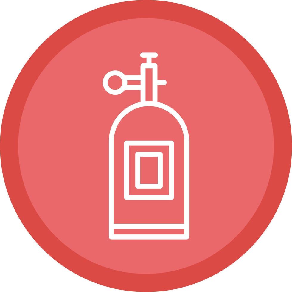 Oxygen Tank Vector Icon Design