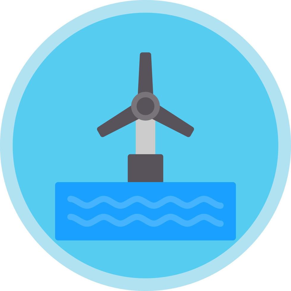 Turbine Vector Icon Design