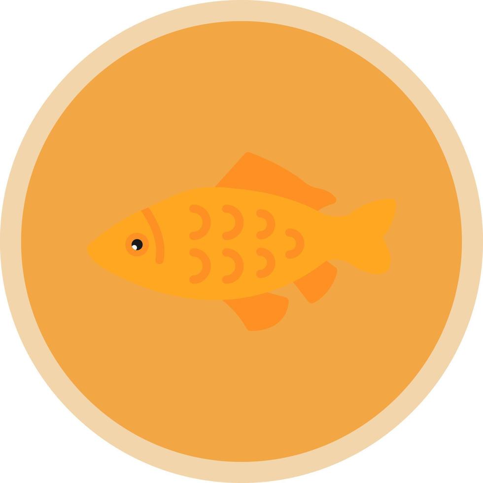 Carp Vector Icon Design