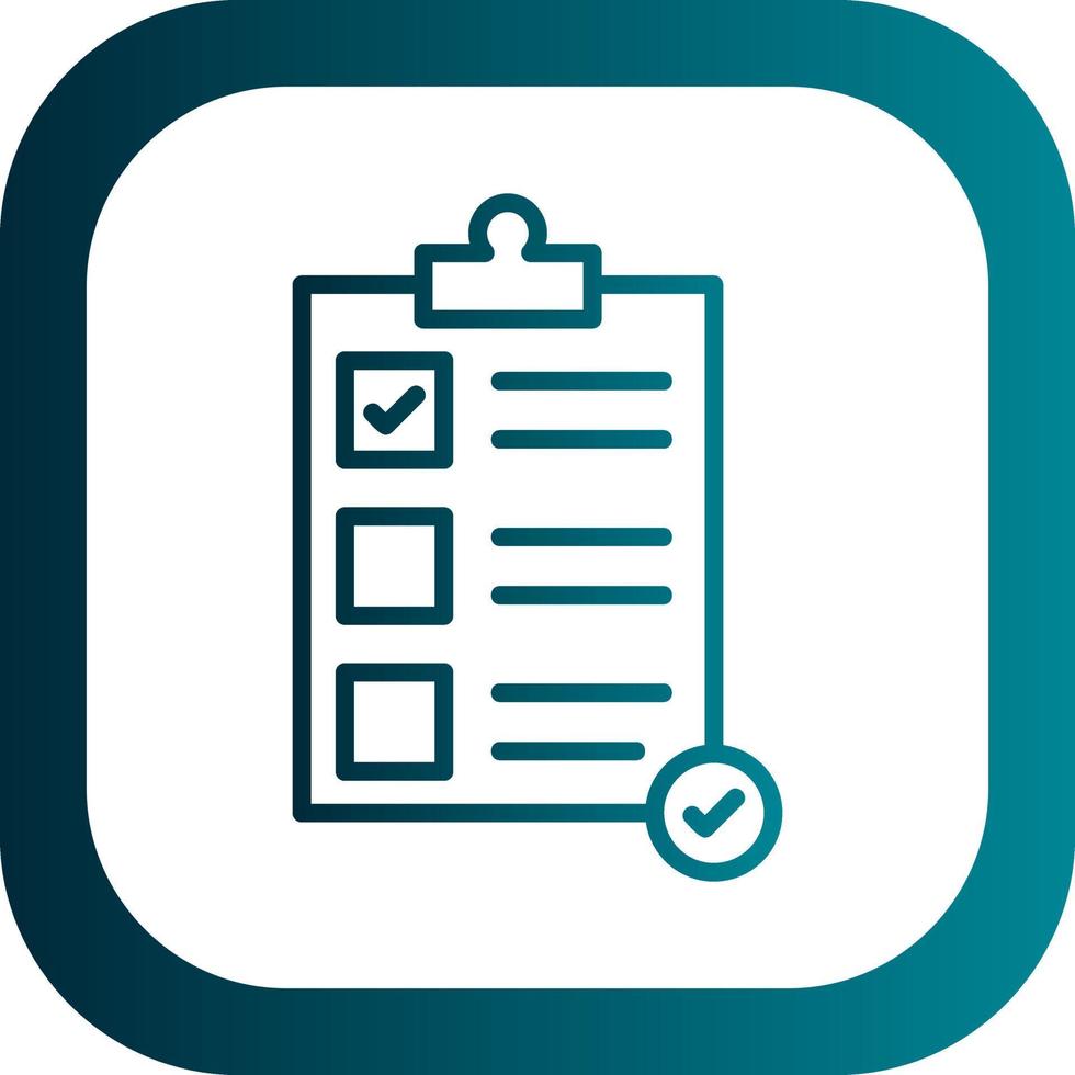 Tasks Vector Icon Design