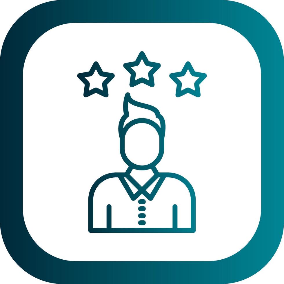 Best Employee Vector Icon Design