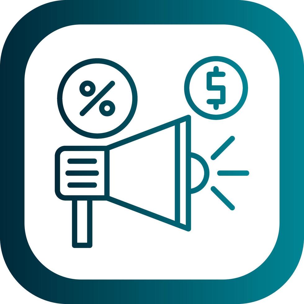 Promotion Vector Icon Design
