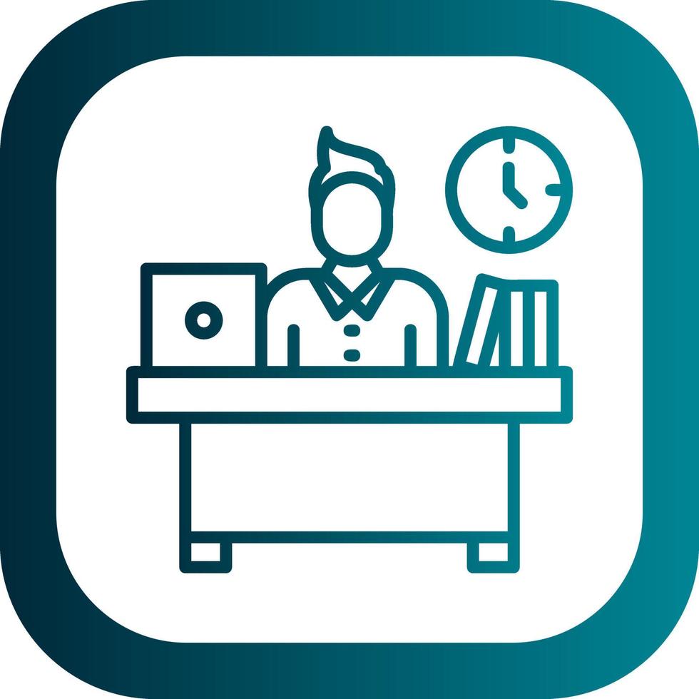 Workplace Vector Icon Design