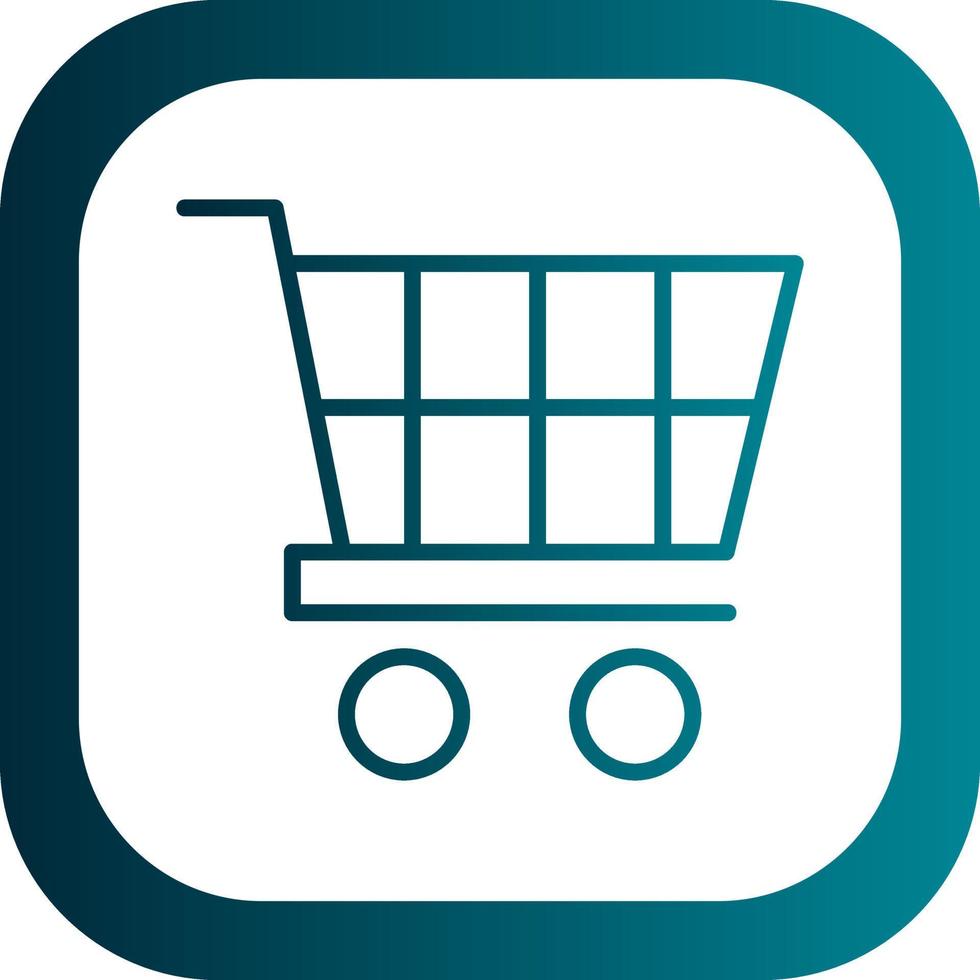 Trolley Vector Icon Design