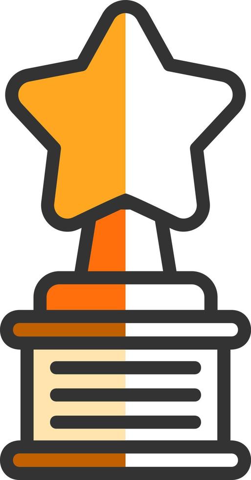 Award Vector Icon Design