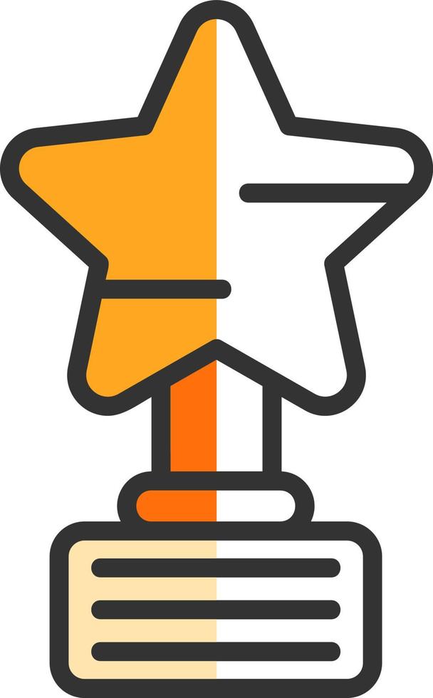 Award Vector Icon Design