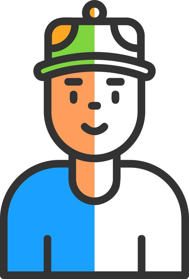 Boy Vector Icon Design