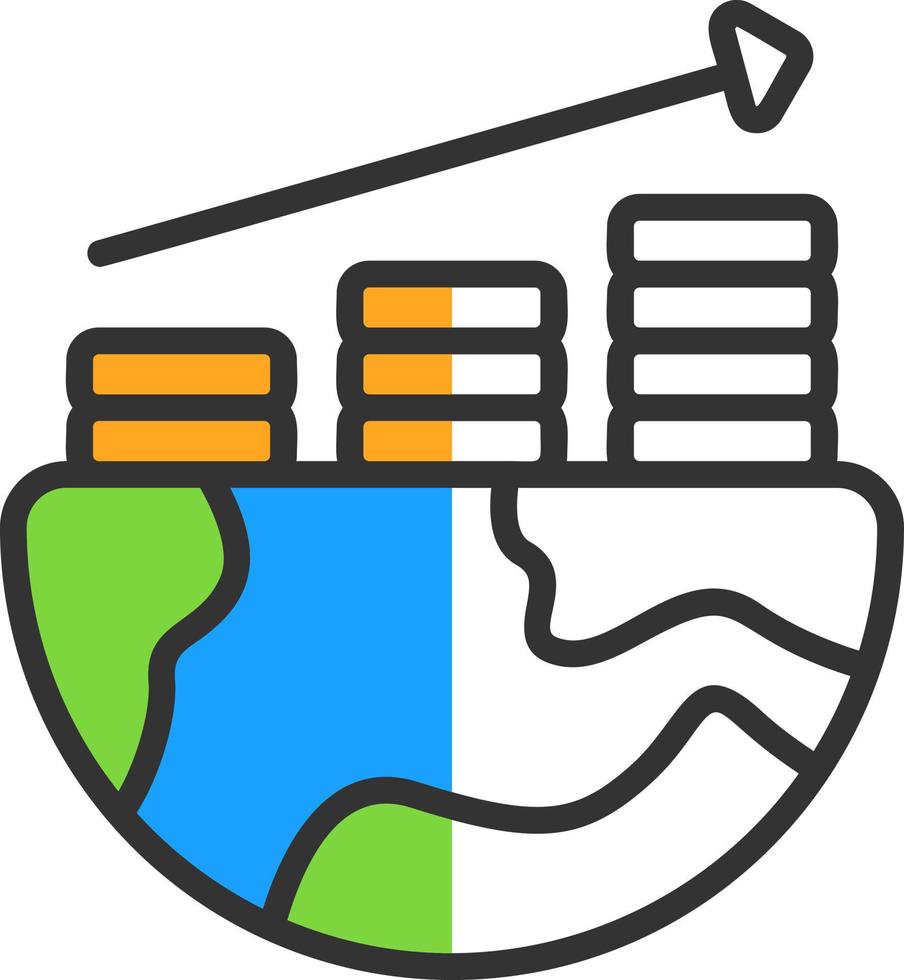 Economics Vector Icon Design